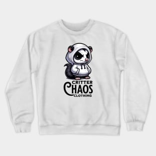 Critter Chaos Logo | Possum Hoodie Crewneck Sweatshirt